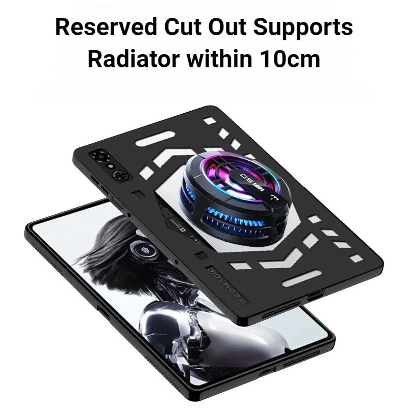 Gaming Accessories Ipad - Funda trasera de TPU de refrigeración