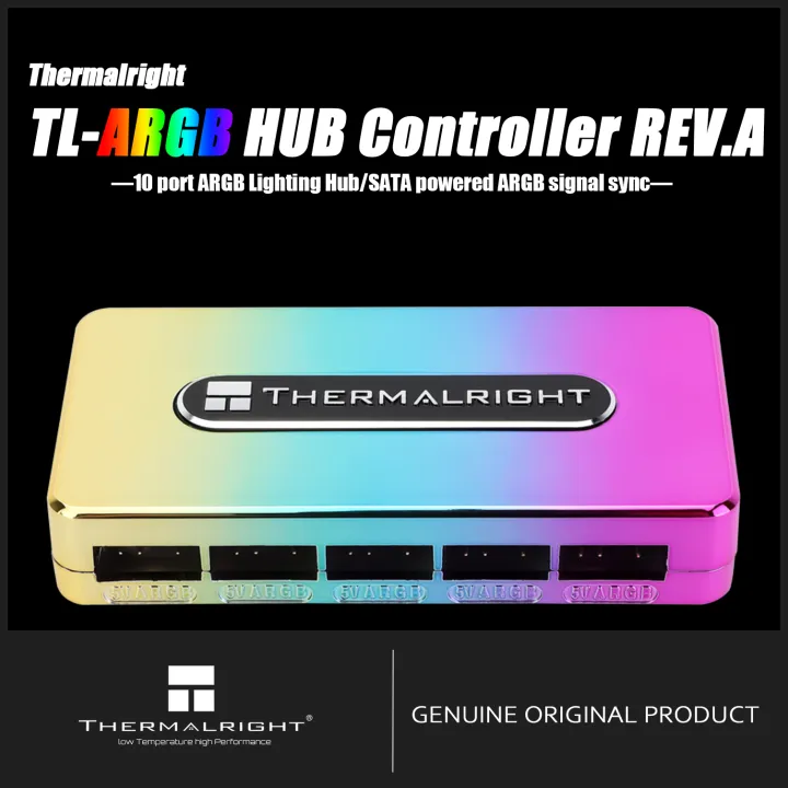 Fan Hub Rgb Controller - Controlador HUB Thermalright TL-ARGB REV.A Hub