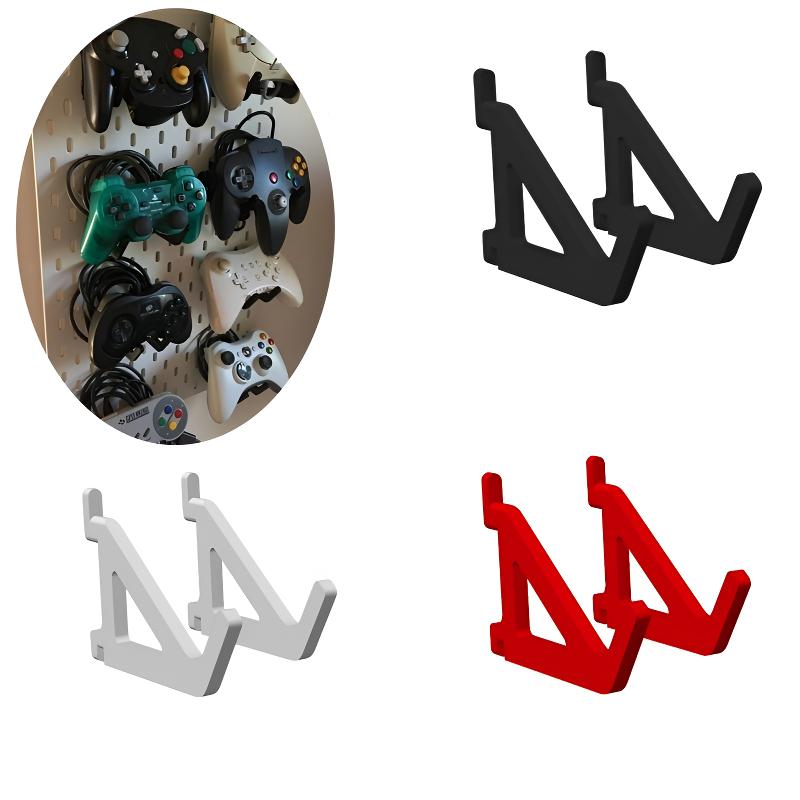 Gaming Accessories Wall Mount - Organizador de tablero perforado para juegos
