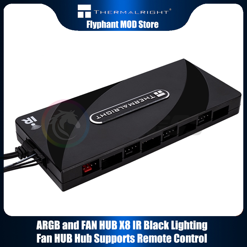 Fan Hub Rgb Controller - Thermalright 1 a 8 4 pines