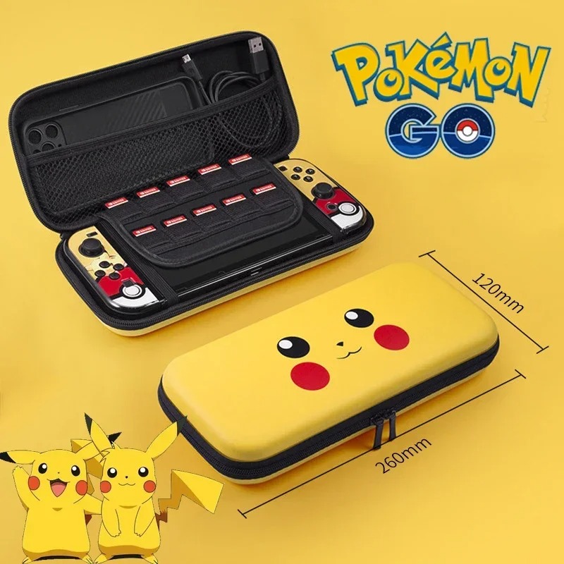 Gaming Accessories For Free Fire - Bolsa de almacenamiento Pokemon Pikachu para