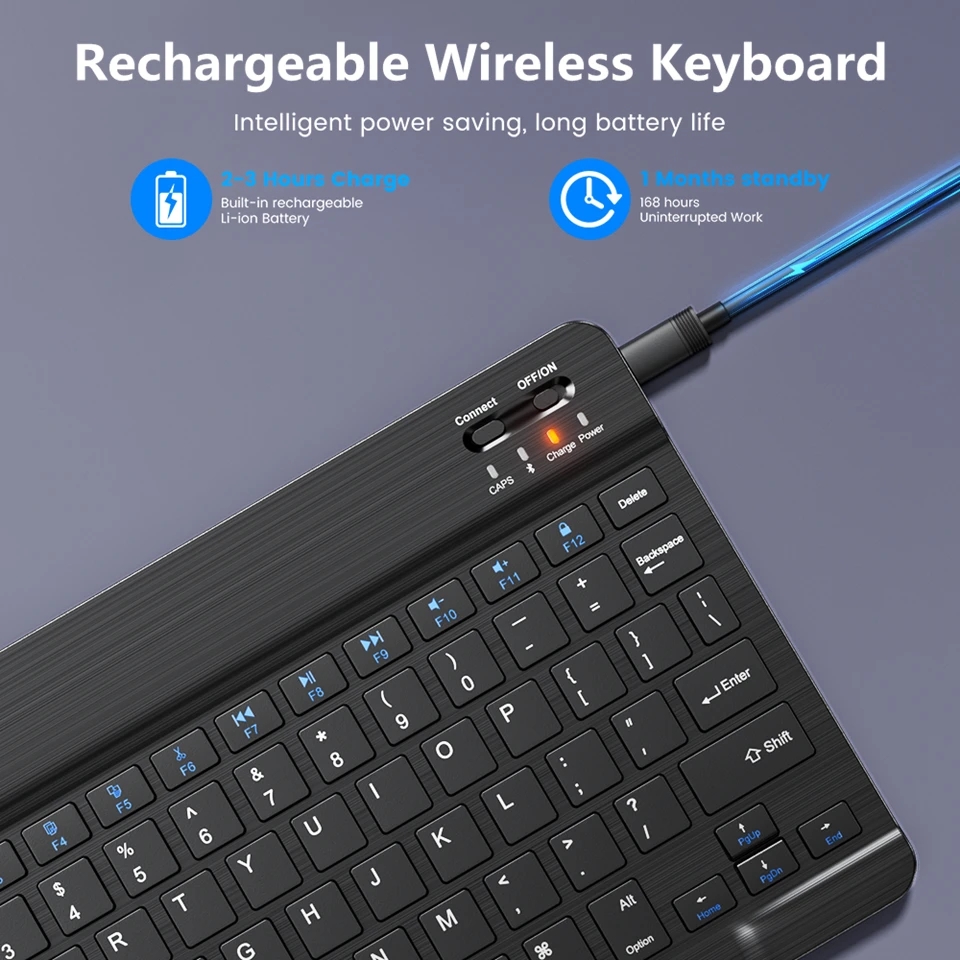 Teclado inalámbrico Bluetooth  - Gaming Accessories Ipad reseña y precio