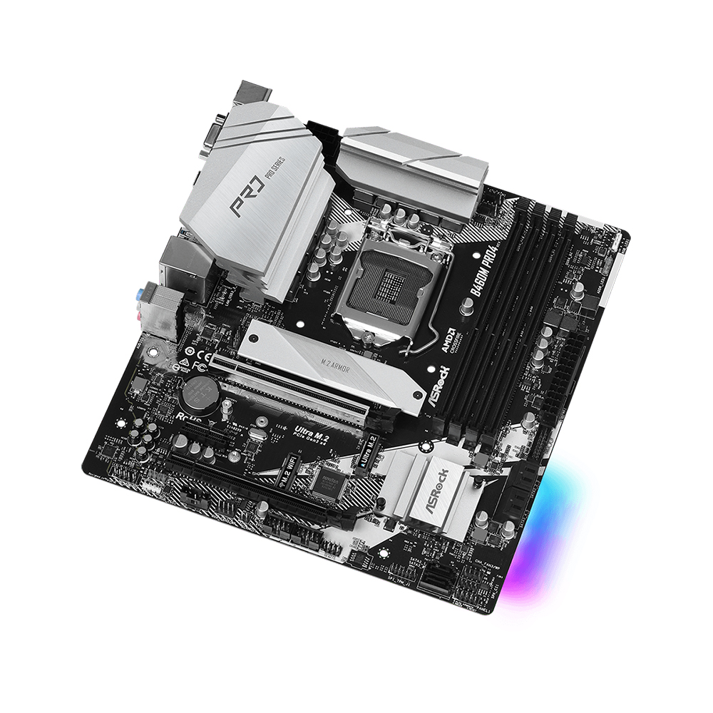 Placa base ASRock B460M PRO4 L - Intel Cpu Core I5 reseña y precio