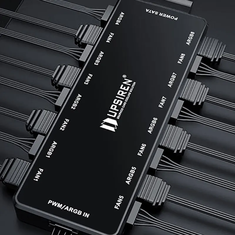 UPSIREN HU-8 Hub de ventilador - Fan Hub Rgb Controller reseña y precio