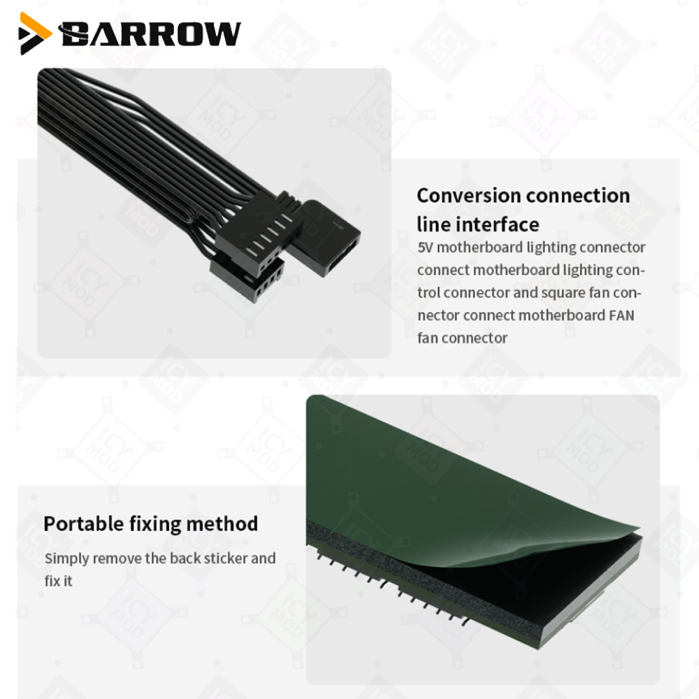 Barrow-controladores de ventil - Fan Hub Rgb Controller reseña y precio