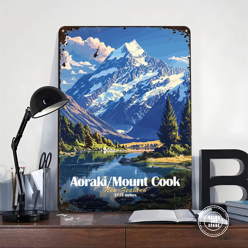 Aoraki/Mount Cook decoración d - Gaming Accessories Wall Mount reseña y precio