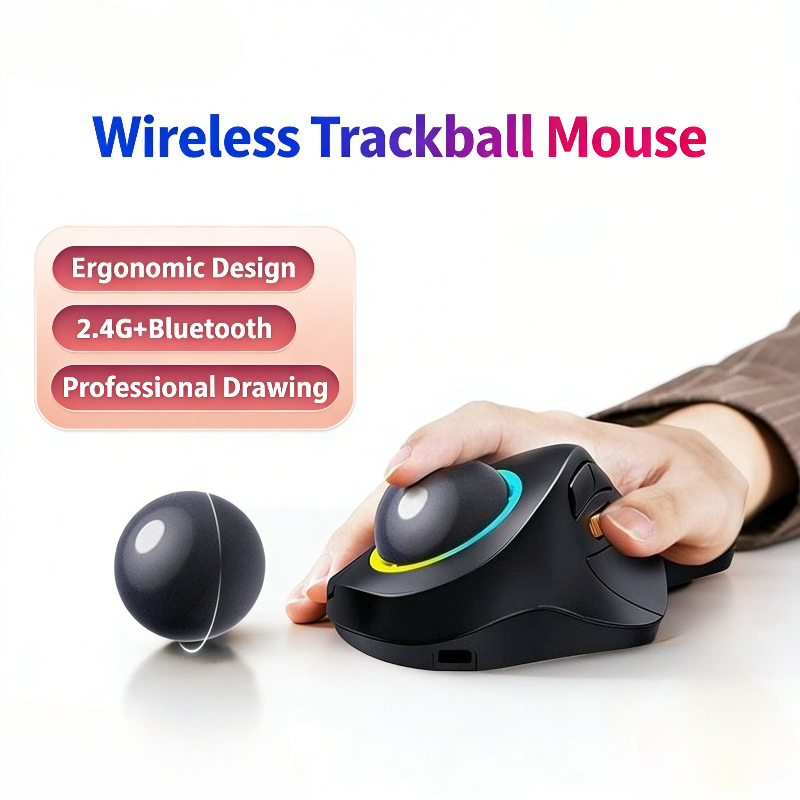 Ratón inalámbrico Trackball RG - Gaming Accessories Ipad reseña y precio