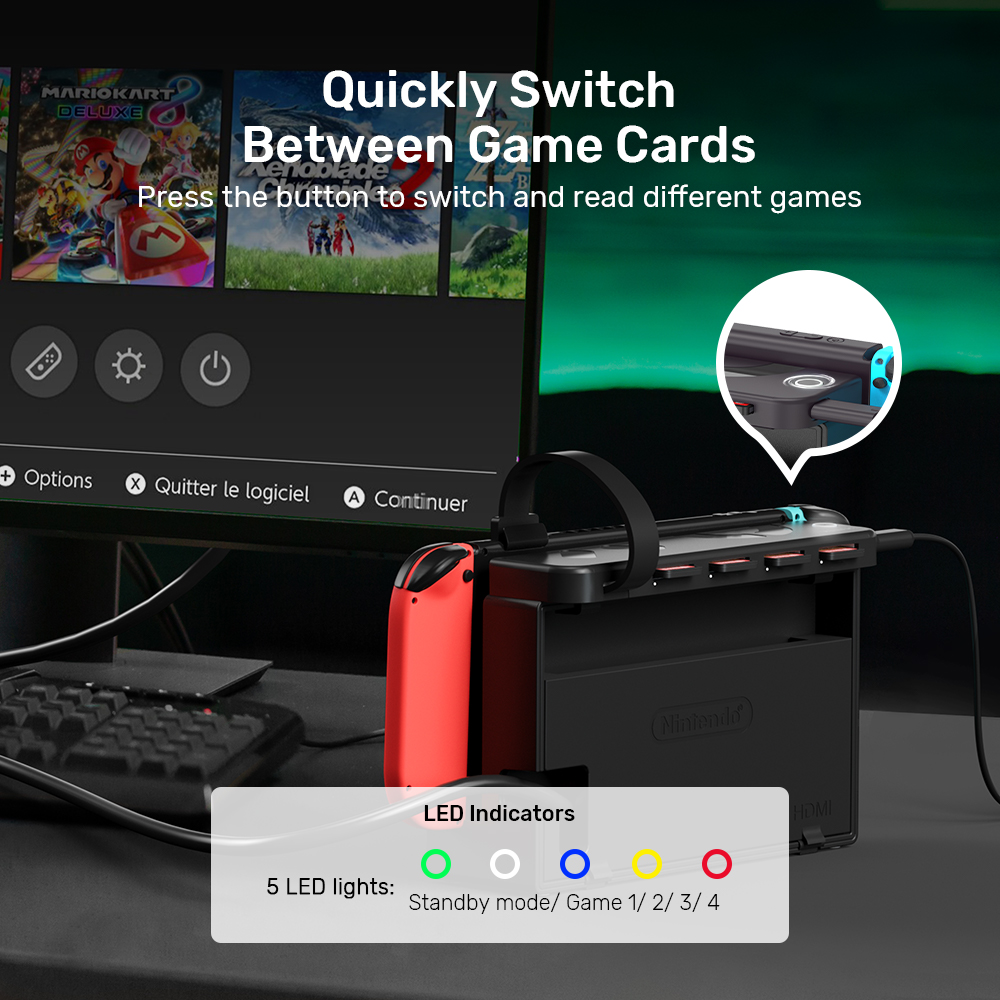Lector de Tarjetas de Juego Po - Gaming Accessories Holder reseña y precio