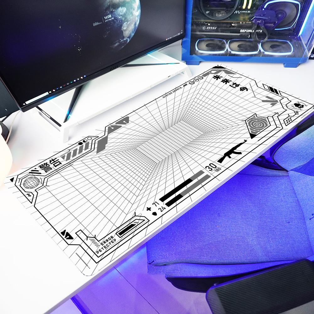 Alfombra de escritorio con rej - Gaming Home Accessories reseña y precio