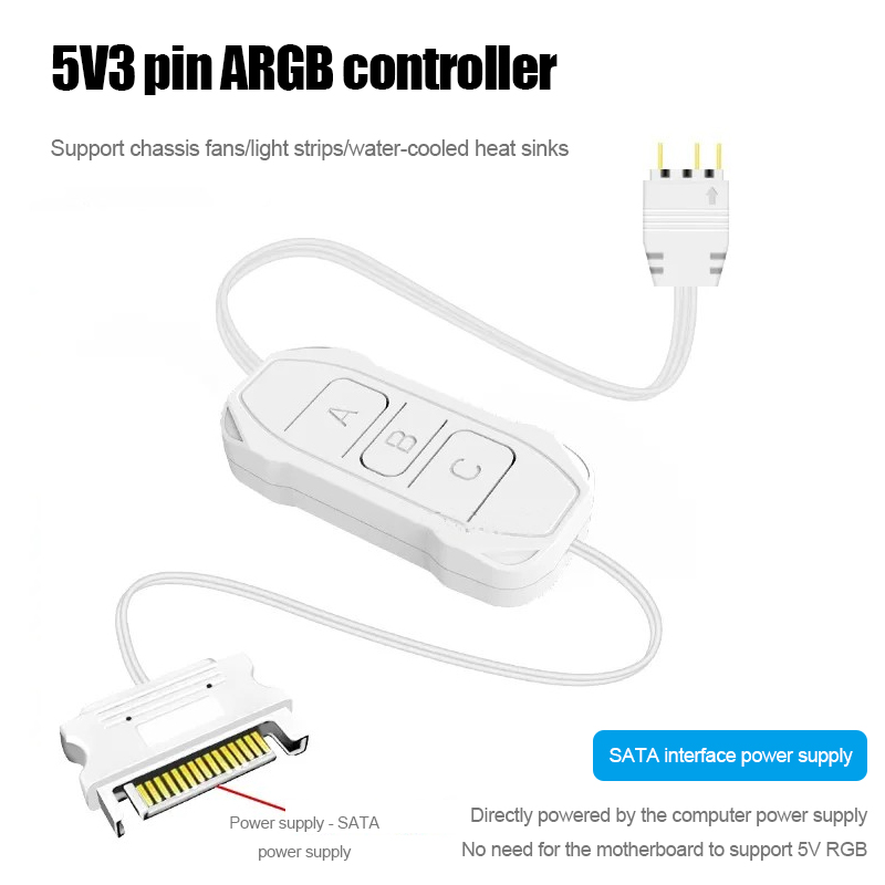 Controlador ARGB Shenguang Syn - Fan Hub Rgb Controller reseña y precio