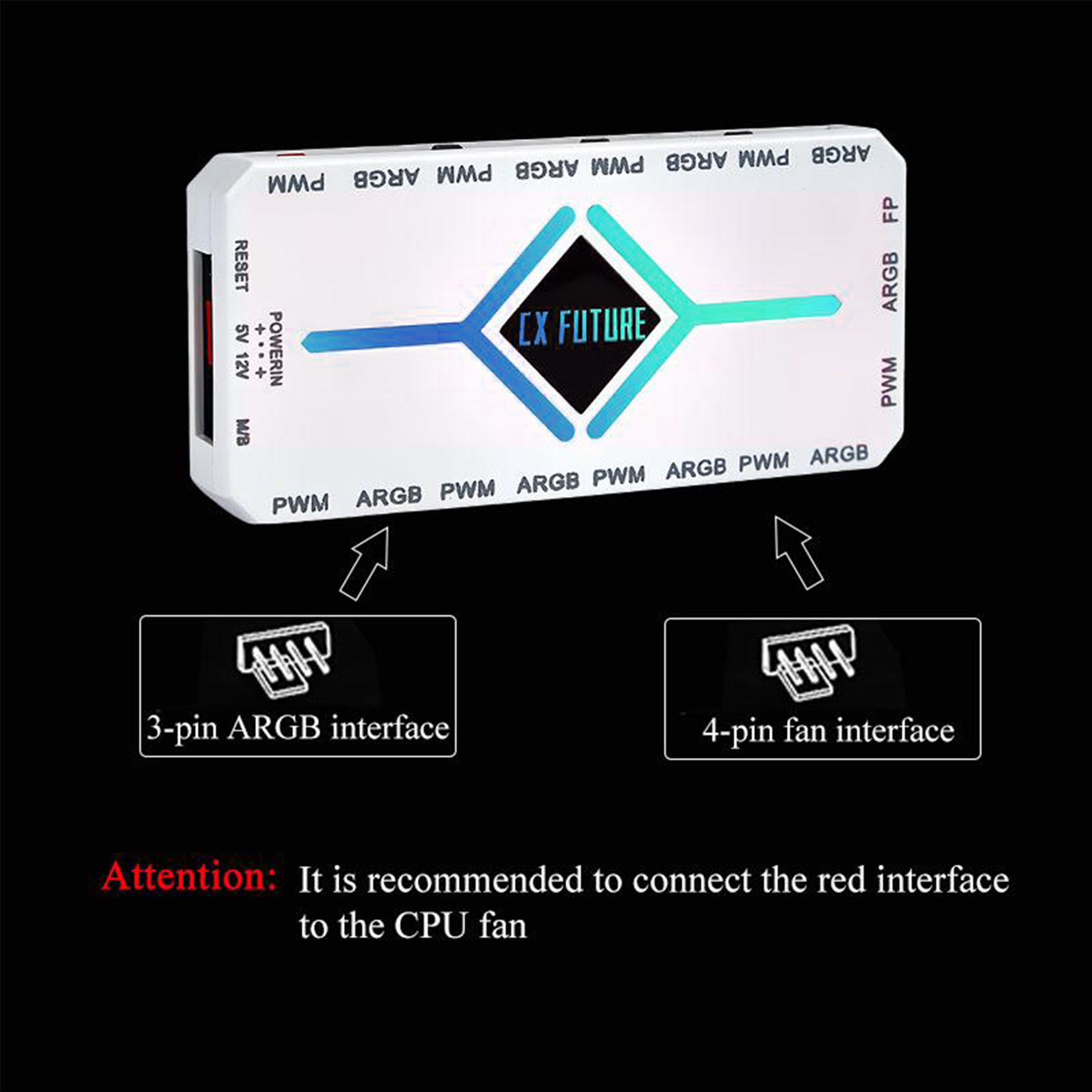 Controlador de Ventiladores AR - Fan Hub Rgb Controller reseña y precio