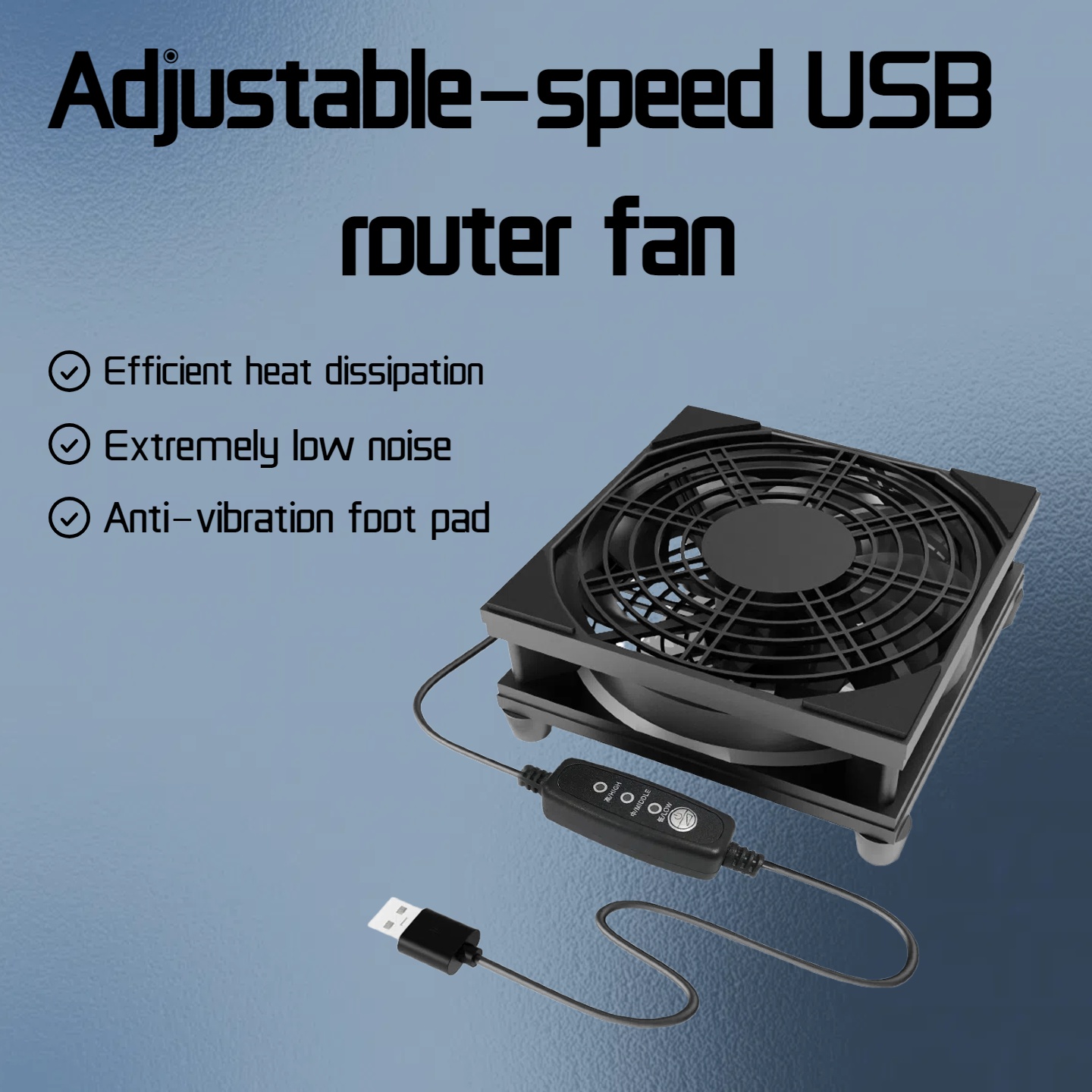 Ventilador Ajustable de 3 Velo - Fan Hub Rgb Controller reseña y precio