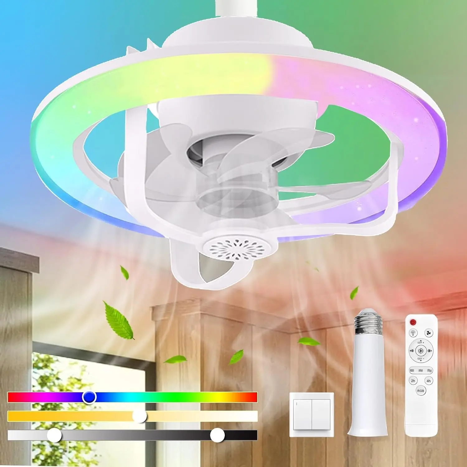 Bombilla de ventilador de tech - Fan Hub Rgb Controller reseña y precio